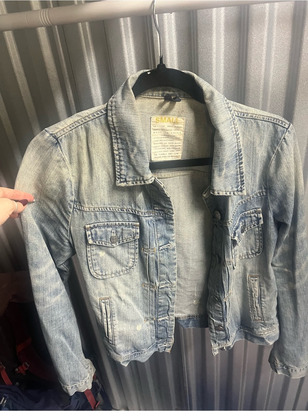 J. Crew lightweight denim jacket S